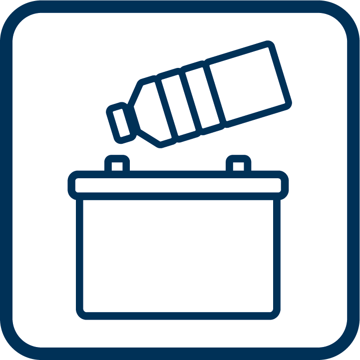 bottle and battery icon