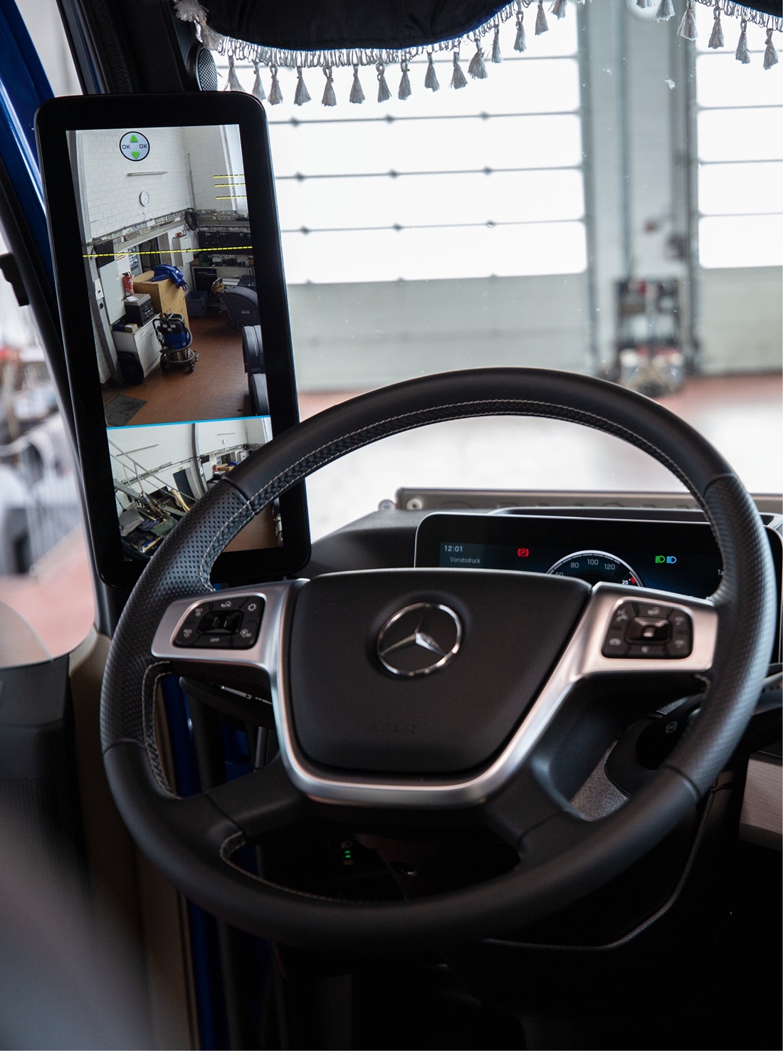 Mercedes Bus Interior Steering Wheel