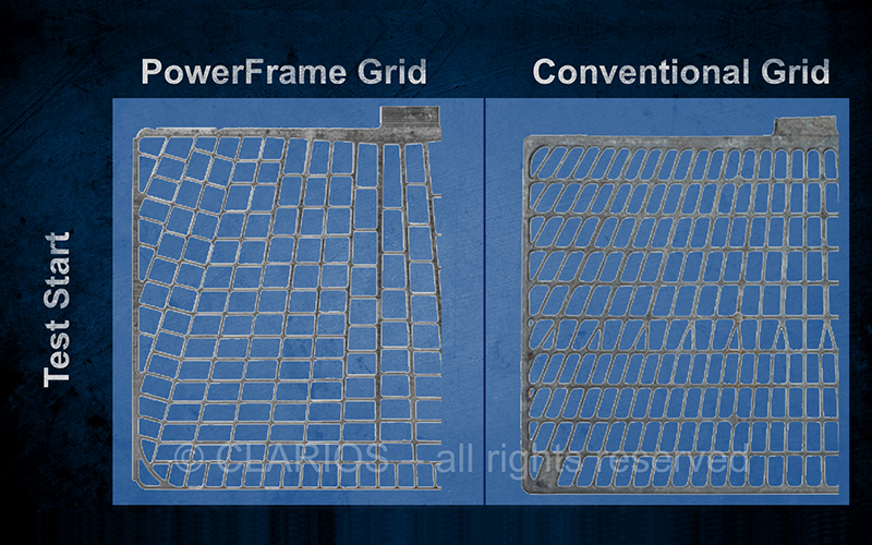 powerframe grid vs conventional grid