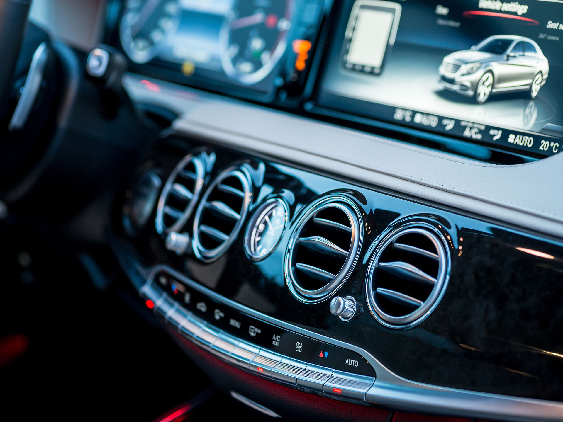 Car dashboard display